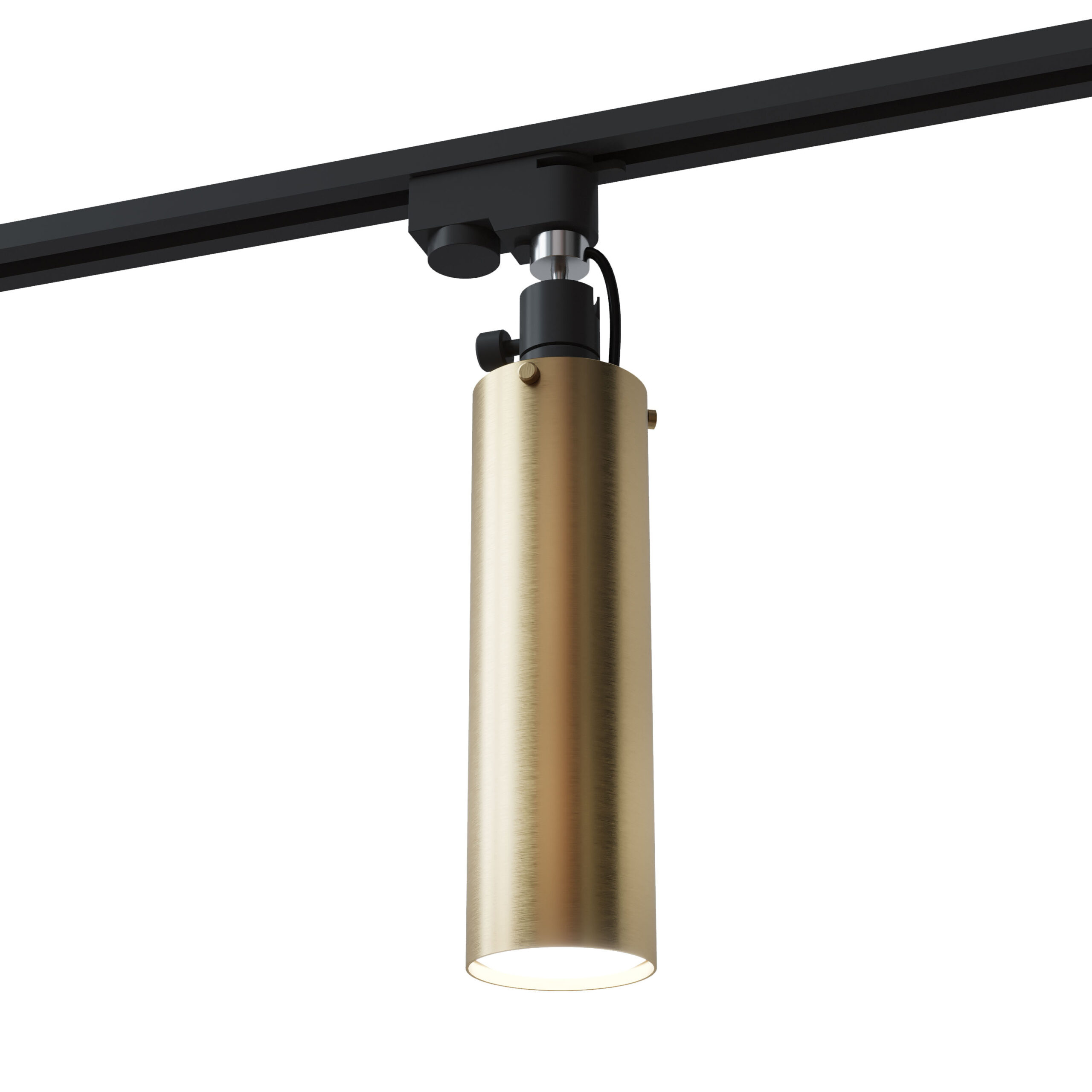 Точковий трековий спот TR 2 латунний, арт. 25497 - Золотий