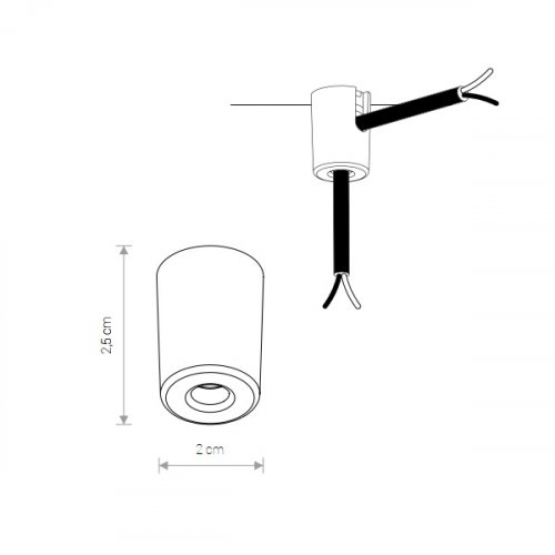 Кріплення для світильників Nowodvorski CAMELEON MOUNTING A WH 8396 alt 1