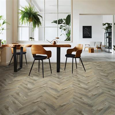 Вінілова підлога HDM VINYLUXE HERRINGBONE HRB0184 Бірмінгем