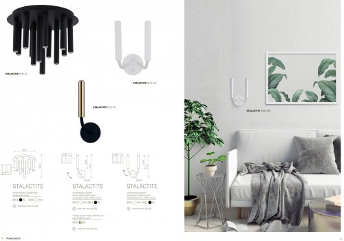 8350 Бра Nowodvorski Stalactite white i kinkiet PL alt 2