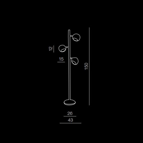 Торшер AZzardo TRINTON AZ0024 alt 6