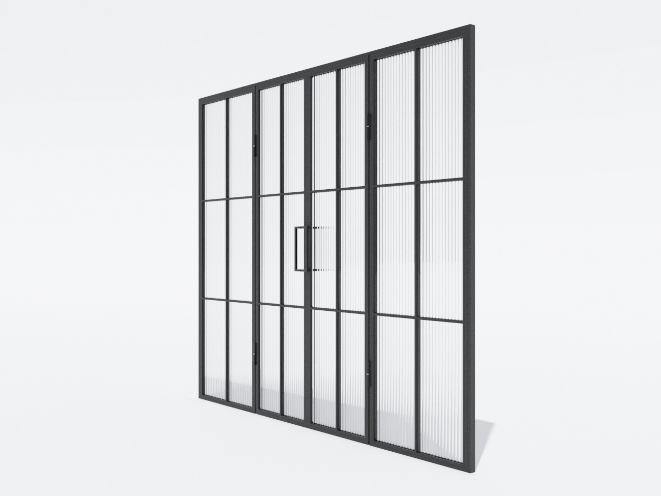 Міжкімнатна перегородка Svarg з двома дверцятами alt 2