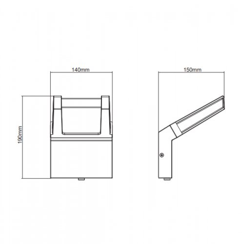 Вуличний світильник TRIO 223669142 GAMBIA LED alt 1