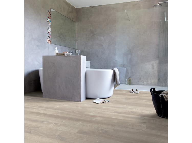 Вінілова підлога Quick-Step Pulse Click PUCL40083 Sand storm oak warm grey
