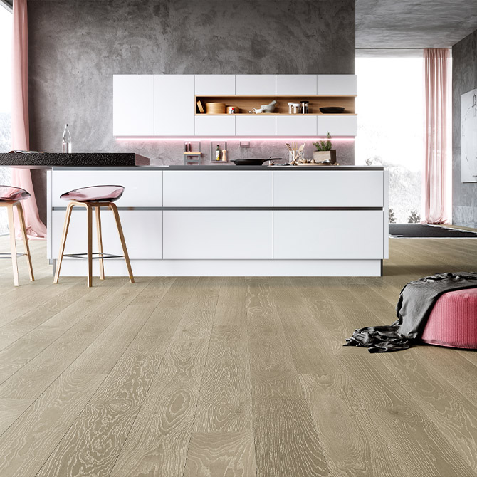 Паркетна дошка ESTA PARKET Дуб ABC Dune White Pores 1-пол. екстра матовий лак 11159 alt 1