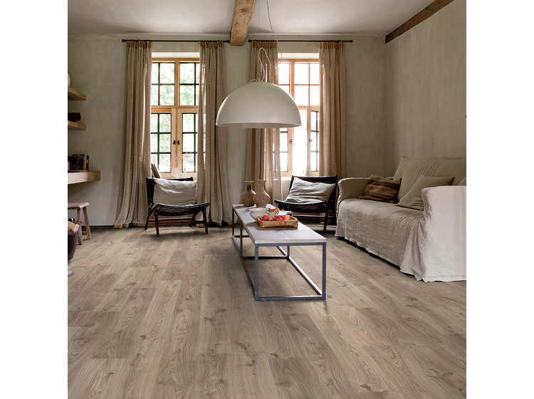 Вінілова підлога Quick-Step Balance Click BACL40026 Cottage oak brown grey