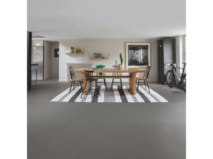 Вінілова підлога Quick-Step Ambient Click AMCL40140 Minimal Medium Grey