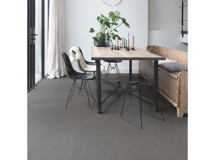 Вінілова підлога Quick-Step Ambient Click AMCL40138 Vibrant Medium Grey