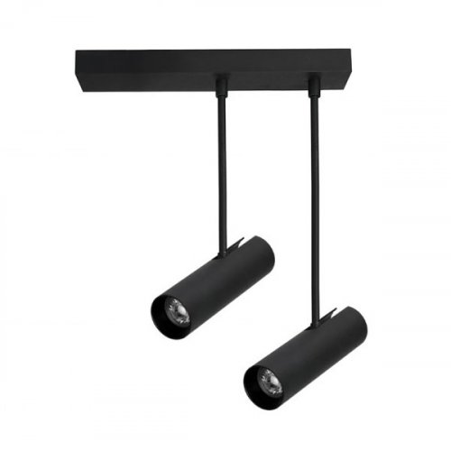 Світильник-спот AZzardo LENS 2 Square AZ3520 black