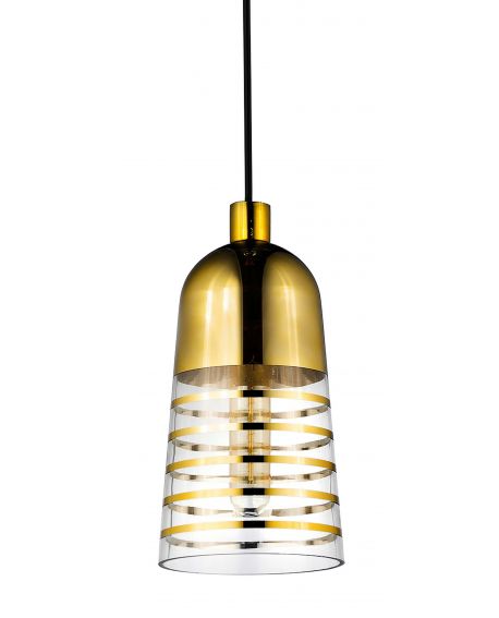 Підвісний світильник Lumina Deco ETRICA GOLD LDP 6815-1 (GD)
