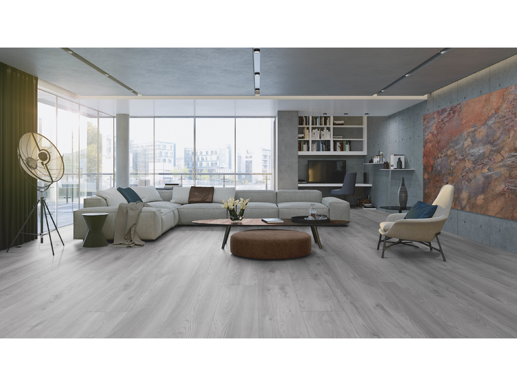 Ламінат My Floor Residence ML1019 Дуб Макро Світло Сірий alt 1