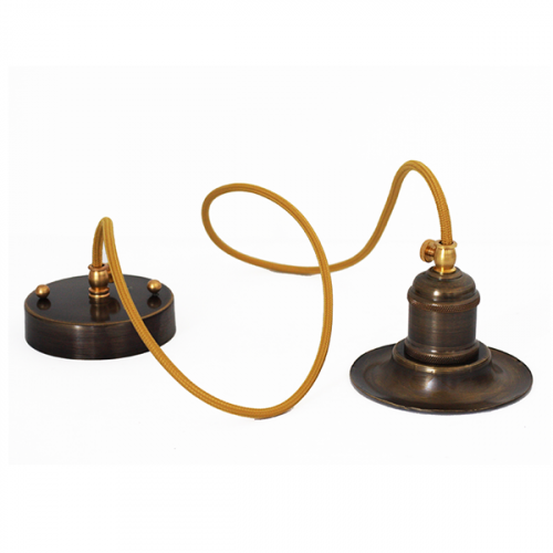 Підвісний світильник PikArt 954-2 темна патина alt 1