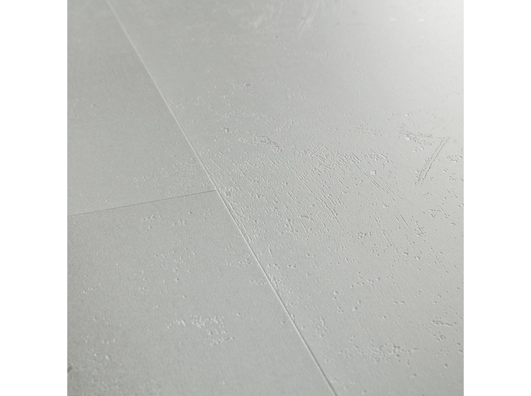 Вінілова підлога Quick-Step Ambient Click AMCL40139 Minimal Light Grey