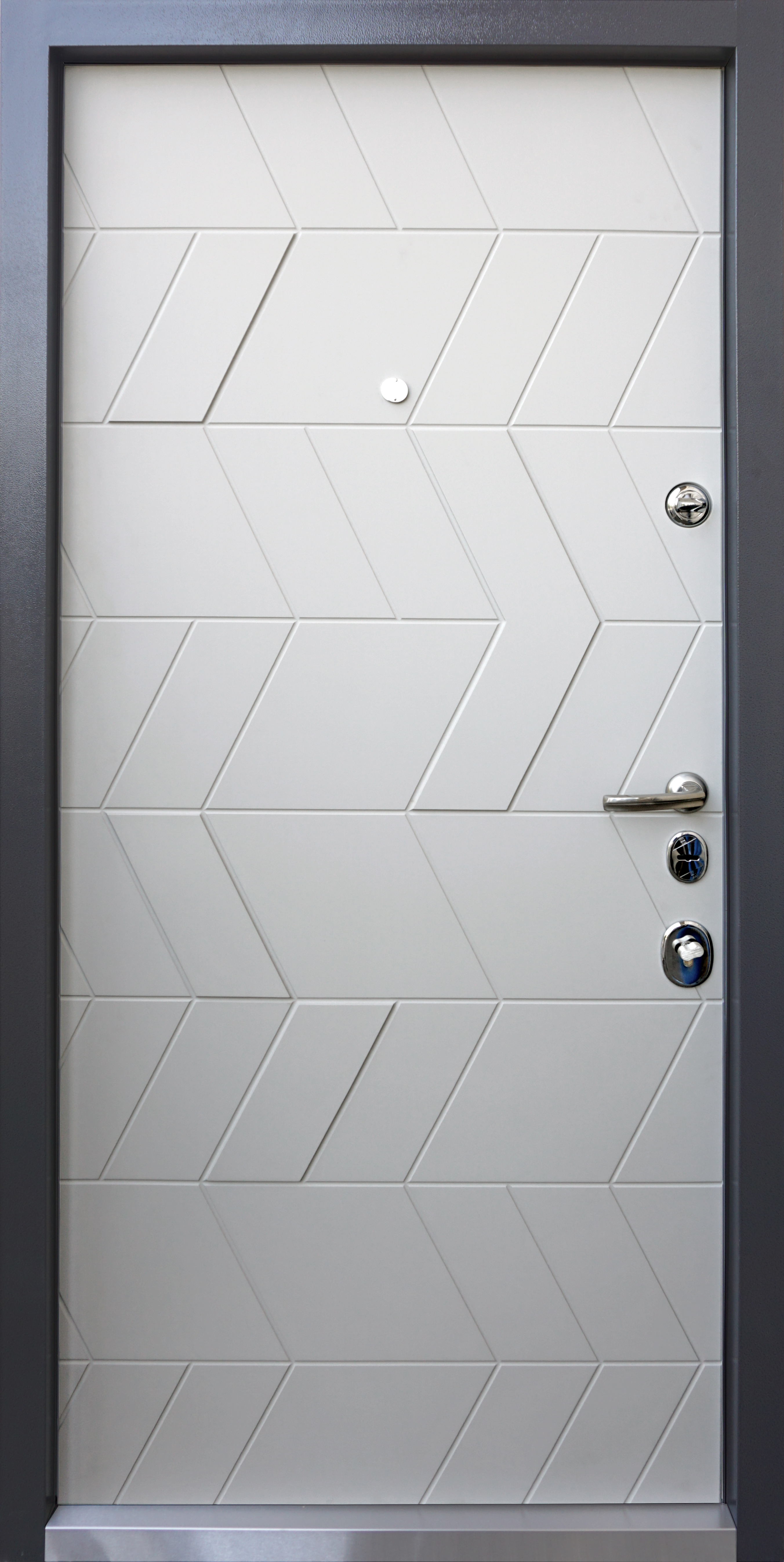 Вхідні двері Qdoors Авангард Конверс-М Амаретто Грей Софт alt 1