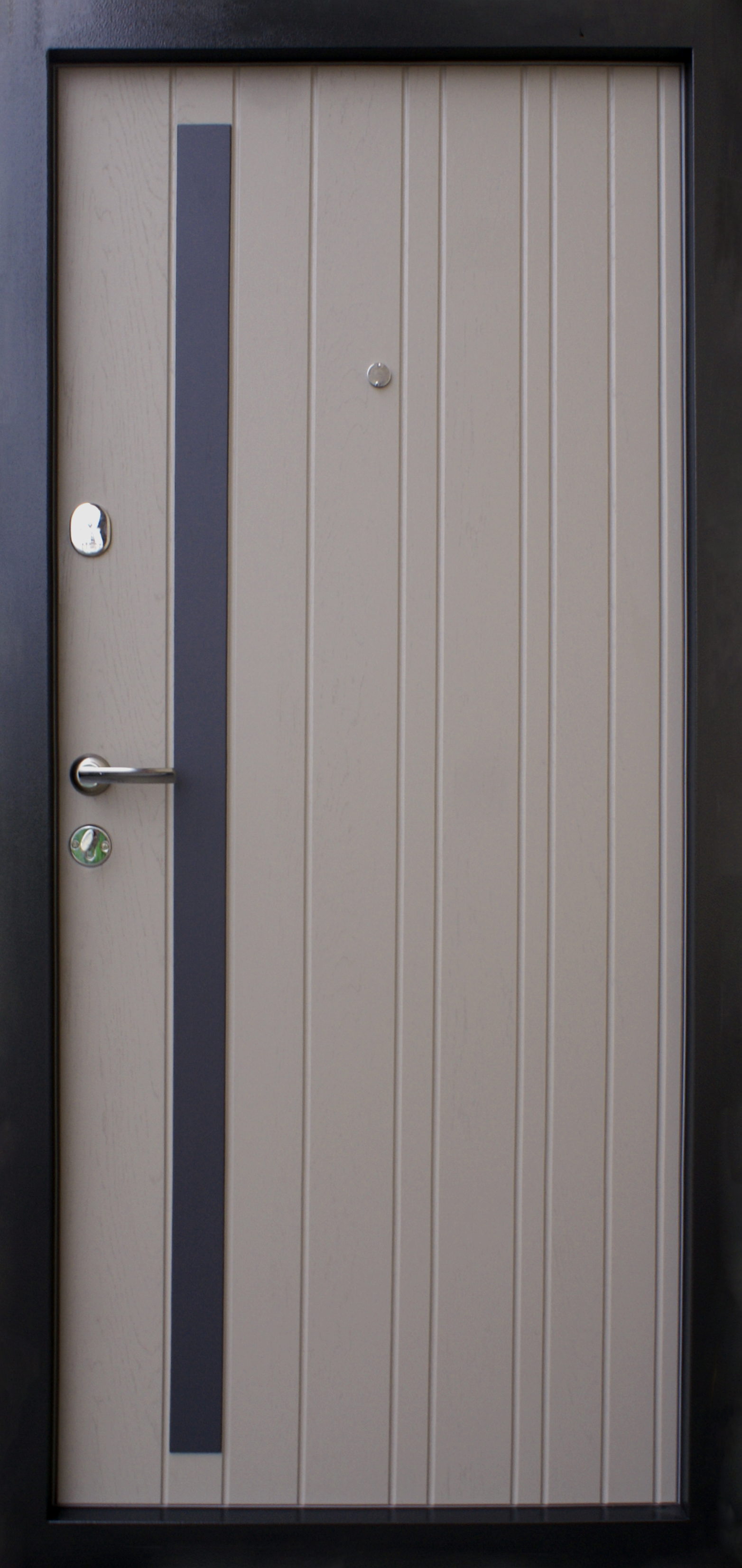 Вхідні двері Qdoors Преміум Браш-AL Сіра Структура Супермат Какао Структура Супермат alt 1