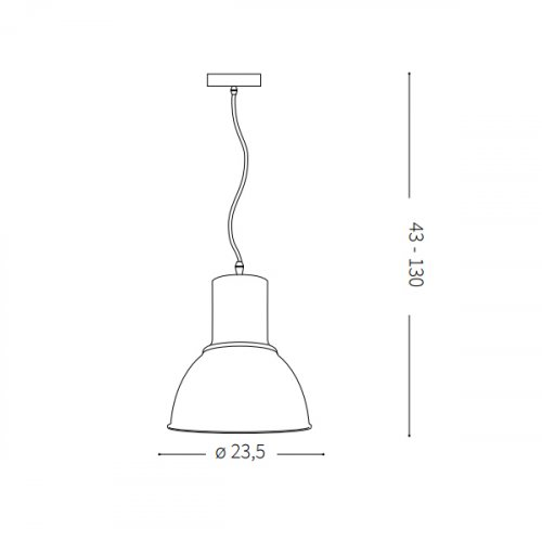 Підвісний світильник Ideal Lux BREEZE SP1 SMALL 137681 alt 2