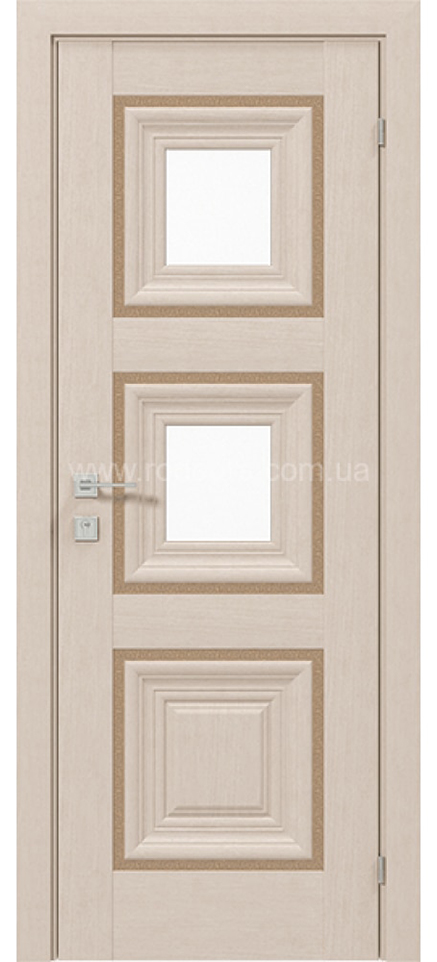 Міжкімнатні двері Rodos Versal Irida полустекло2