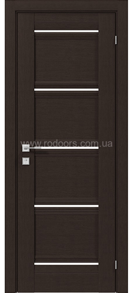 Міжкімнатні двері Rodos Fresca Angela полустекло alt 1