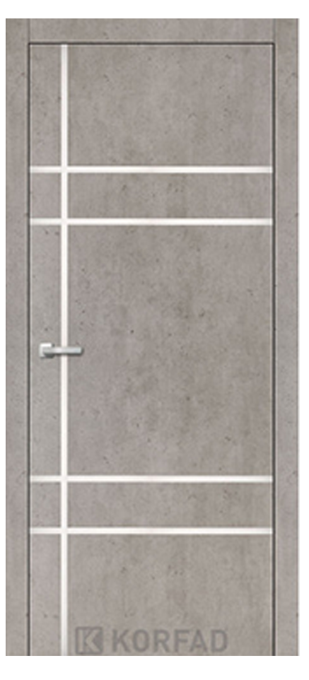 Двері міжкімнатні KORFAD, Aluminium Plato ALP-09 alt 1