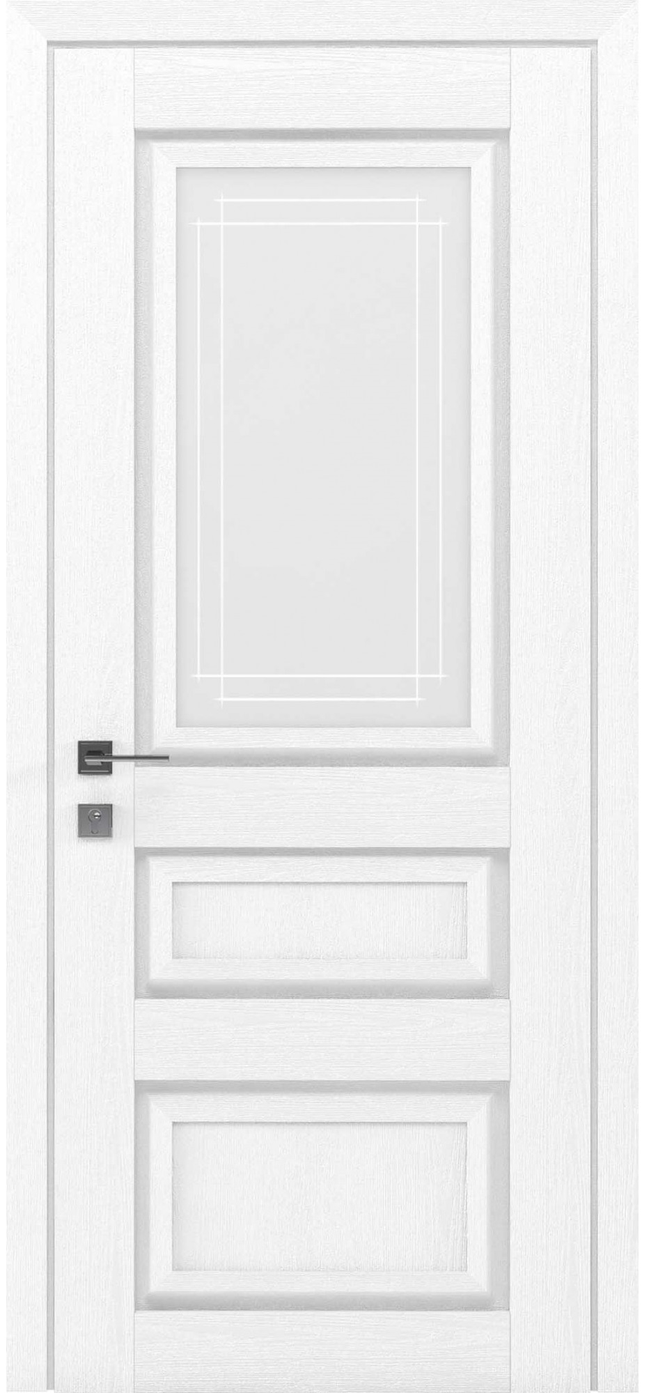 Міжкімнатні двері Rodos Atlantic A003 полустекло