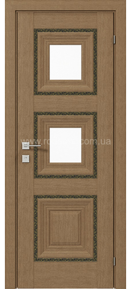 Міжкімнатні двері Rodos Versal Irida полустекло2