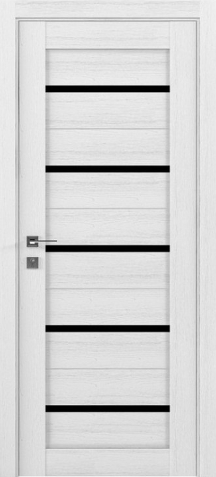 Міжкімнатні двері Rodos Modern Lazio полустекло BLK