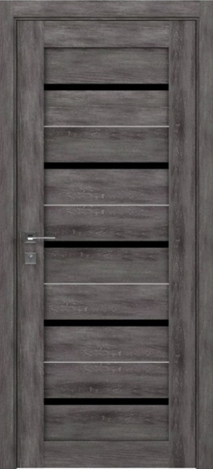 Міжкімнатні двері Rodos Modern Lazio полустекло BLK