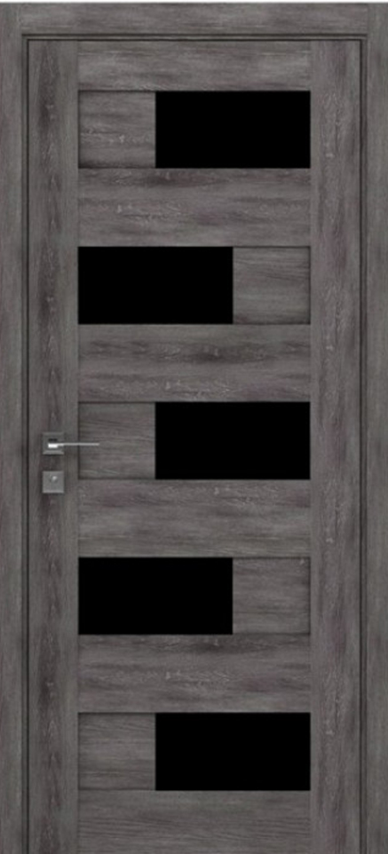 Міжкімнатні двері Rodos Modern Verona полустекло BLK alt 4