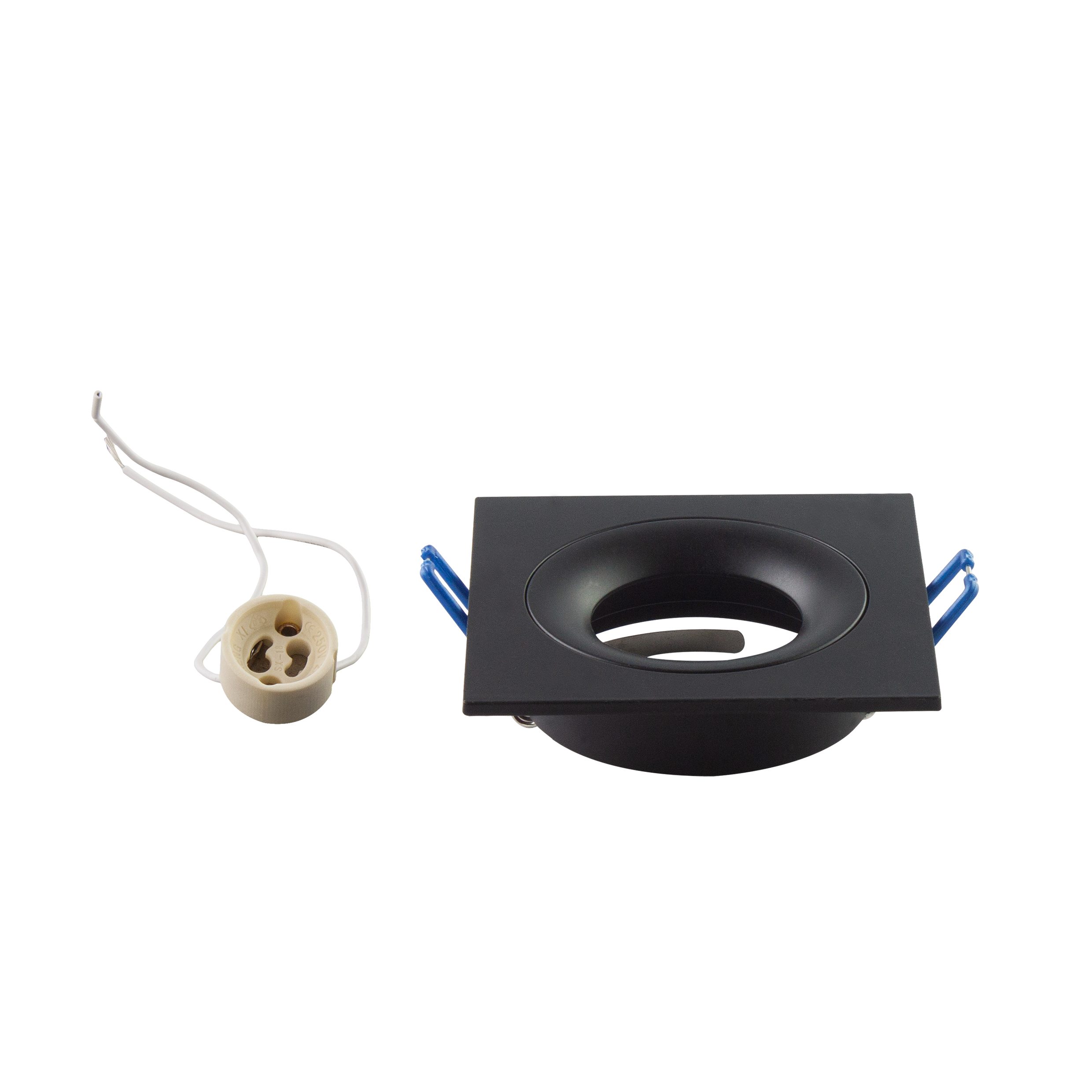 Точковий світильник Skarlat AK-748E-1 GU10 BK alt 1