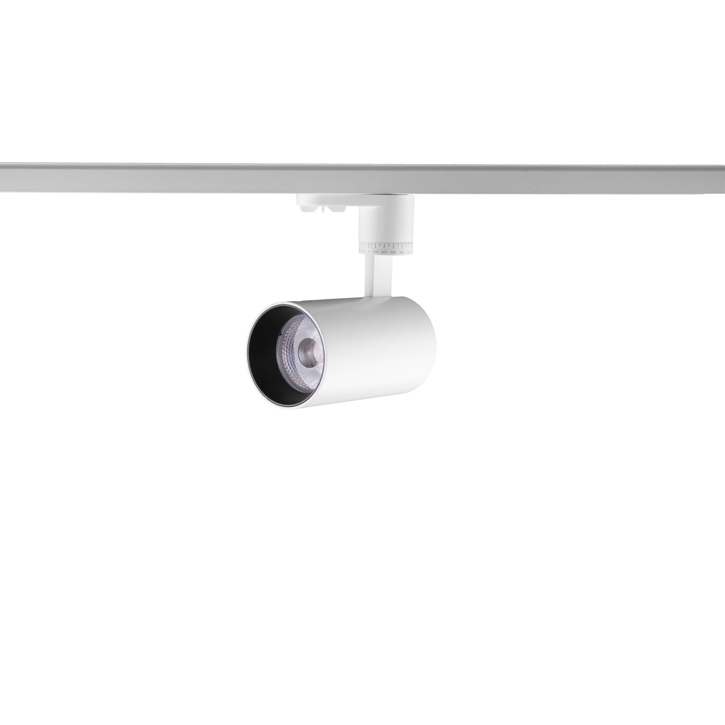 Трековий світильник Skarlat H209B-COB 18W WH + BK 3000K