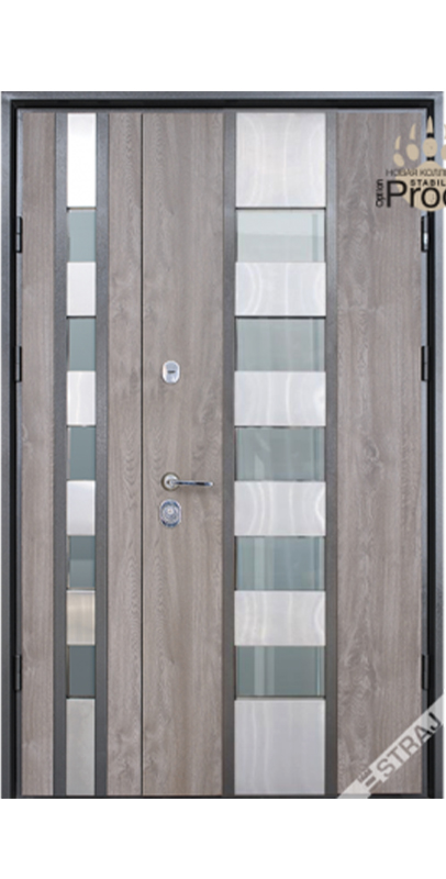 Вхідні двері PF Standard Securemme Strim SL Double