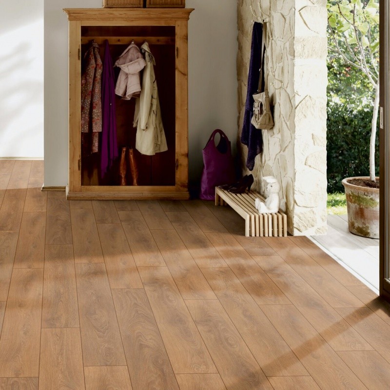 Ламінат Ter Hurne Trend Line 1381 Дуб Жовтень коричневий alt 1