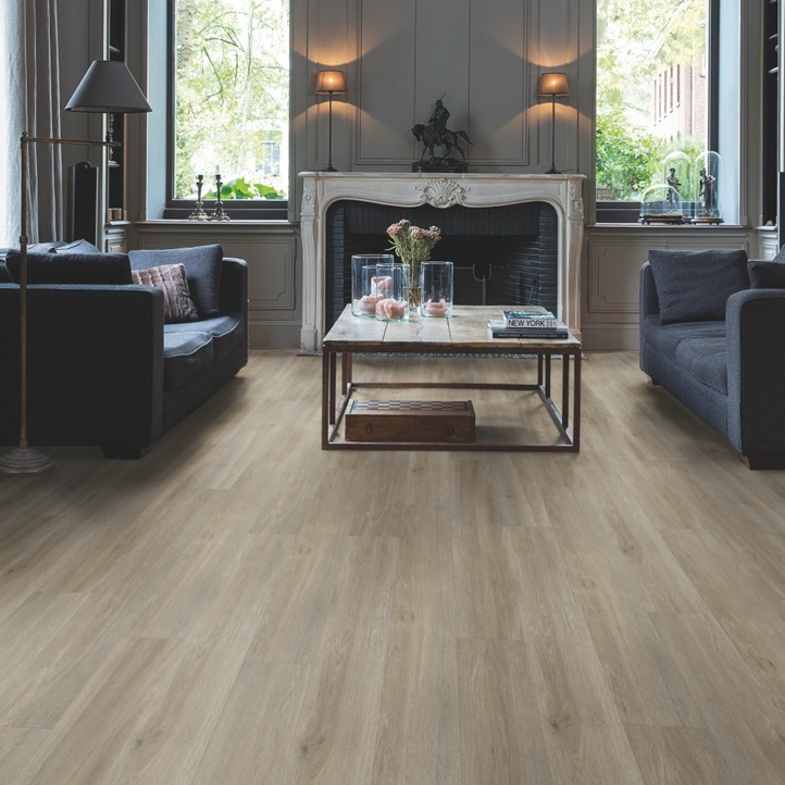 Вінілова підлога Quick-Step Balance Click BACL40053 Silk oak grey brown