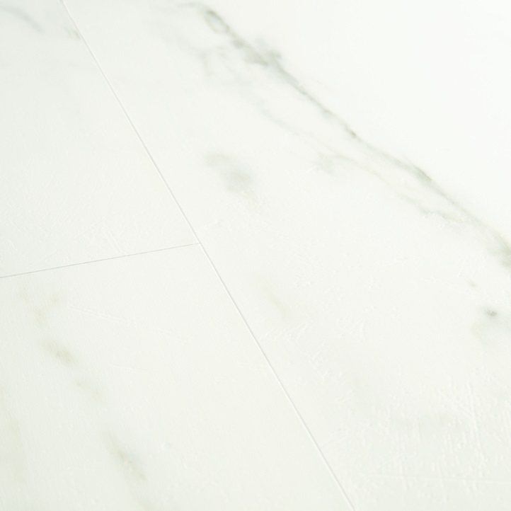 Вінілова підлога Quick-Step Ambient Click AMCL40136 Marble Carrara White alt 5