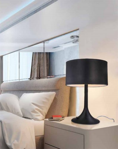 Настільна лампа Azzardo AZ2916 Niang Black alt 1