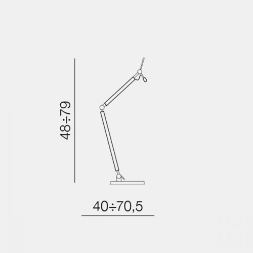 Підстава для настільної лампи Azzardo AZ1848 Zyta S Table (без плафона) alt 1