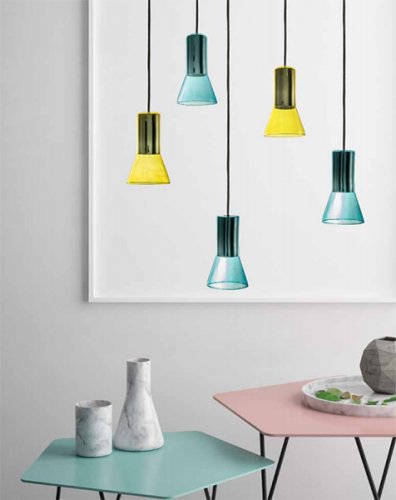 Плафон для світильників Azzardo Ziko Glass AZ3414 blue alt 1