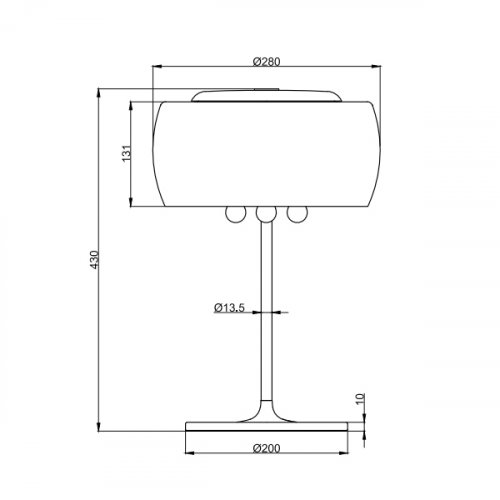 Настільна лампа TRIO VAPORE 511210306 alt 3