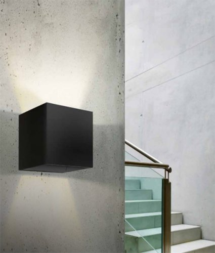 Настінний світильник AZzardo MARS AZ2931 black alt 2