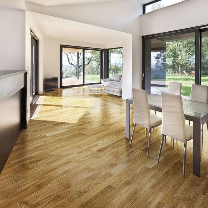 Паркетна дошка Befag Дуб Royal 3-пол. лак 564463/571478/13