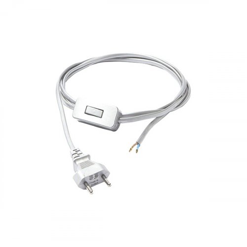 Кабель Nowodvorski CAMELEON CABLE WITH SWITCH WH 1,5m 8612