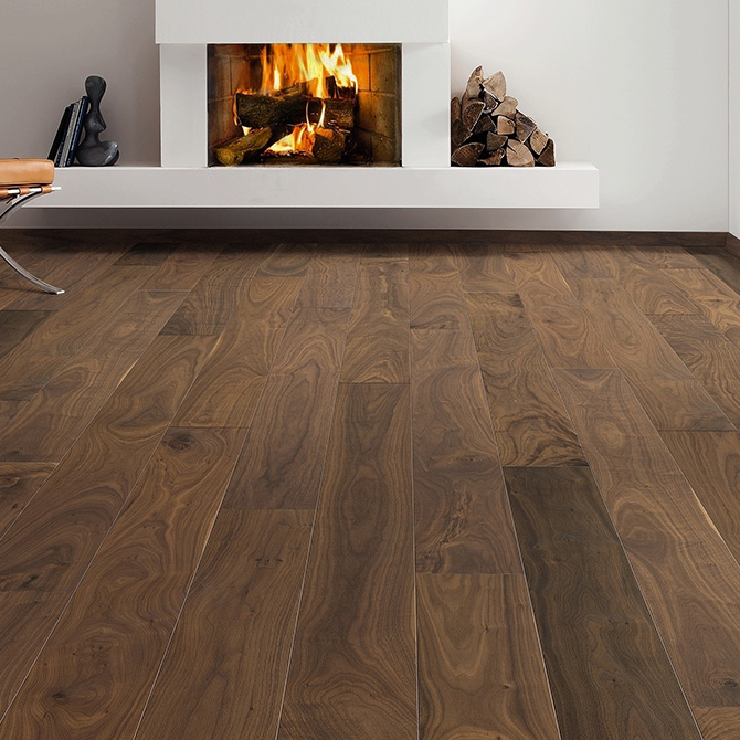 Паркетна дошка HARO Горіх Американський Маркант 1-пол, масло 533051 alt 1