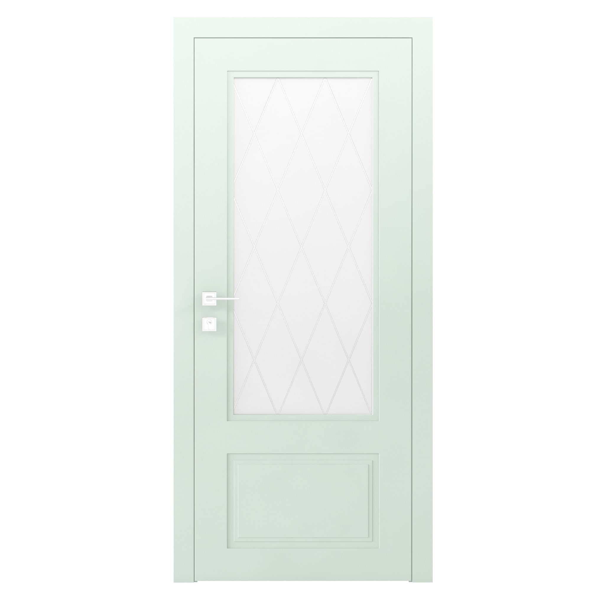 Міжкімнатні двері Rodos Cortes Galant скло alt 1