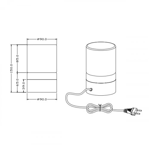 Настільна лампа TRIO 5908011-07 ARY alt 1