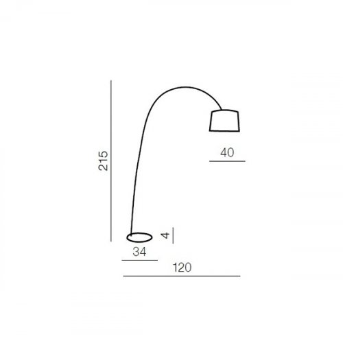 Торшер AZzardo Ariana AZ0002 alt 2