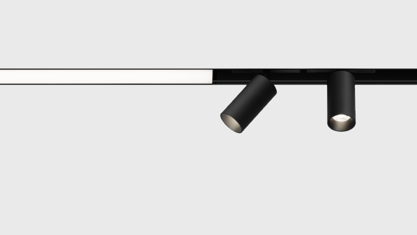 Вбудований магнітний трек Light Hub Magnenic 1 LH-TRACK-35 / R-1-BK alt 2