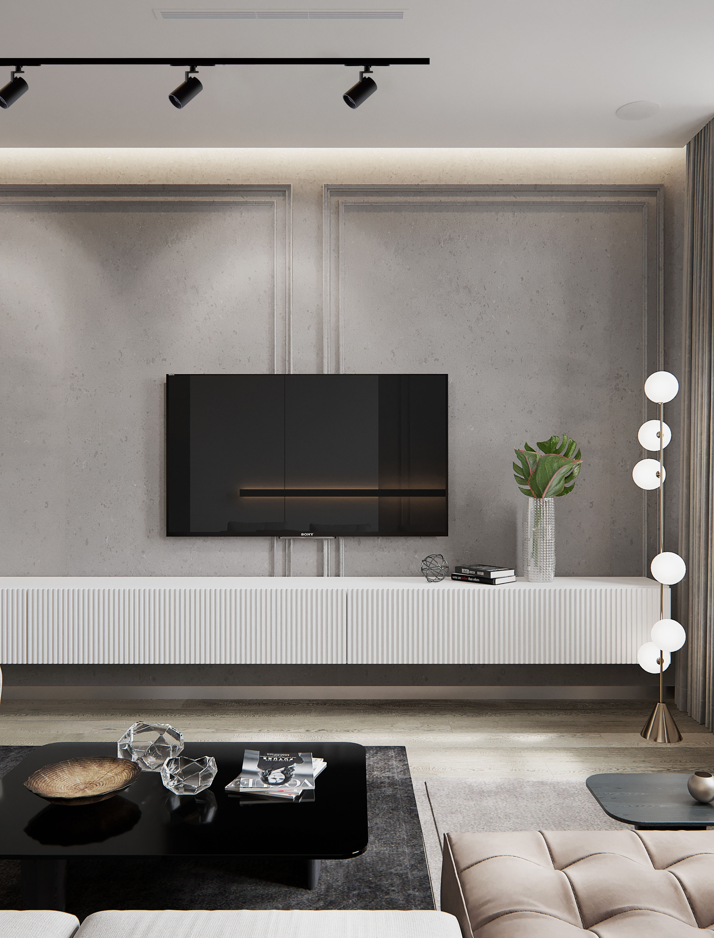 Трековий світильник Skarlat H6204A-COB 7W WH + BK 3000K alt 5